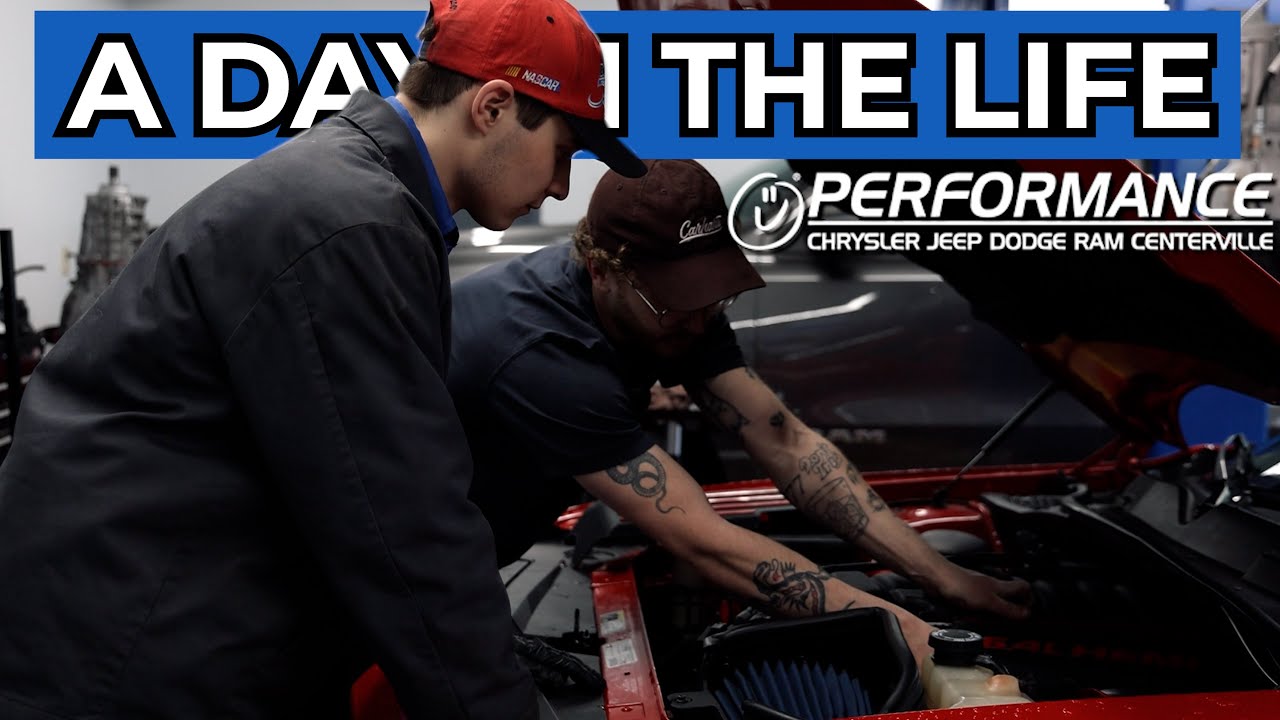 A Day in the Life of an Automotive Technician at Performance CJDR Centerville