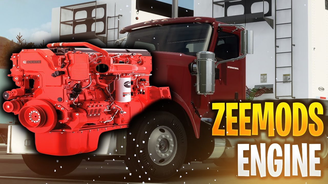 Best ZEEMODS Realistic ATS Truck Engine Sound for 1.49 to 1.42 | ATS Mods