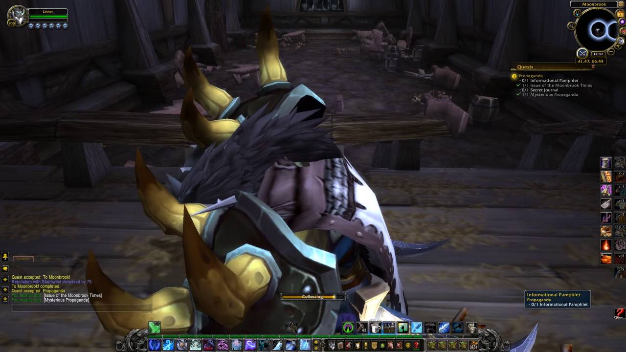 Propaganda Quest ID 26295 Playthrough Westfall