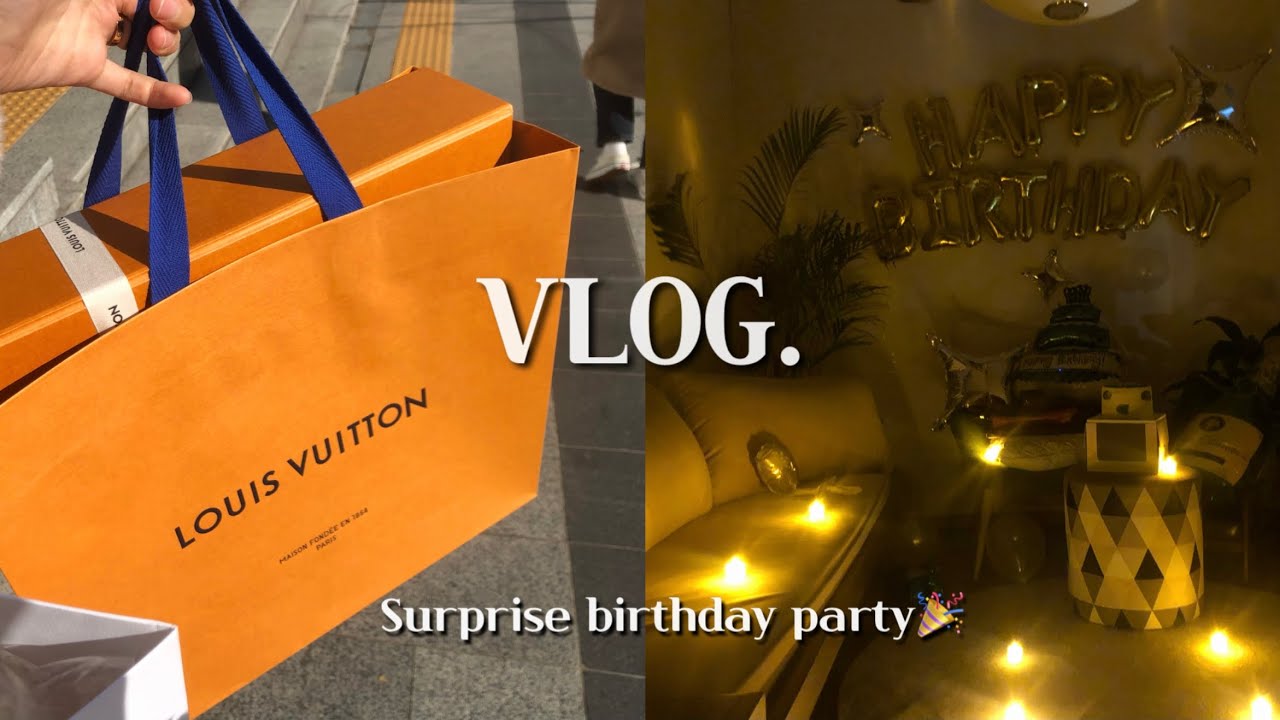 어떻게 해도 놀라지 않는 서프라이즈 생일 파티🤣vlogㅣ루이비통vs당근마켓 어떤 선물?in제주여행