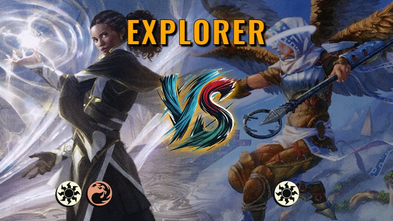MTG Explorer - Boros Aggro by Khat VS Mono White Midrange by Tallifer
