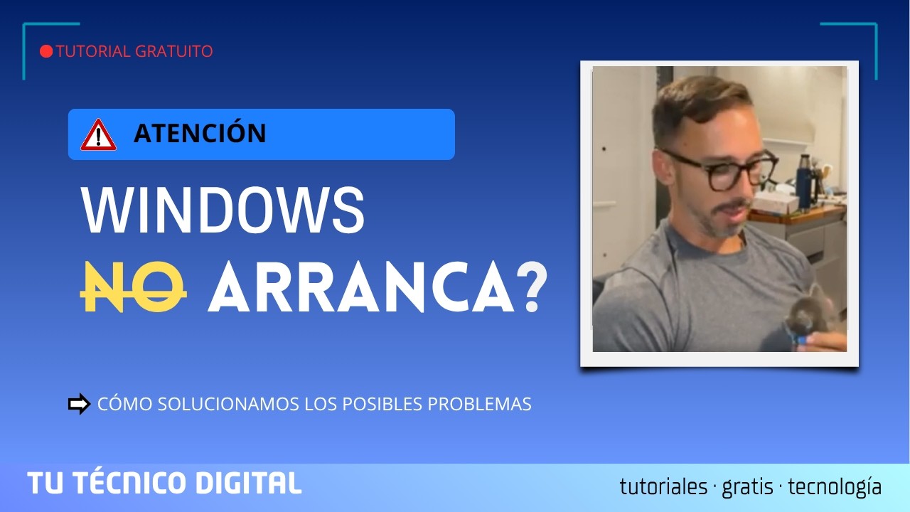Qué hacer cuando Windows NO ARRANCA (pantalla azul y soluciones paso a paso) 2026