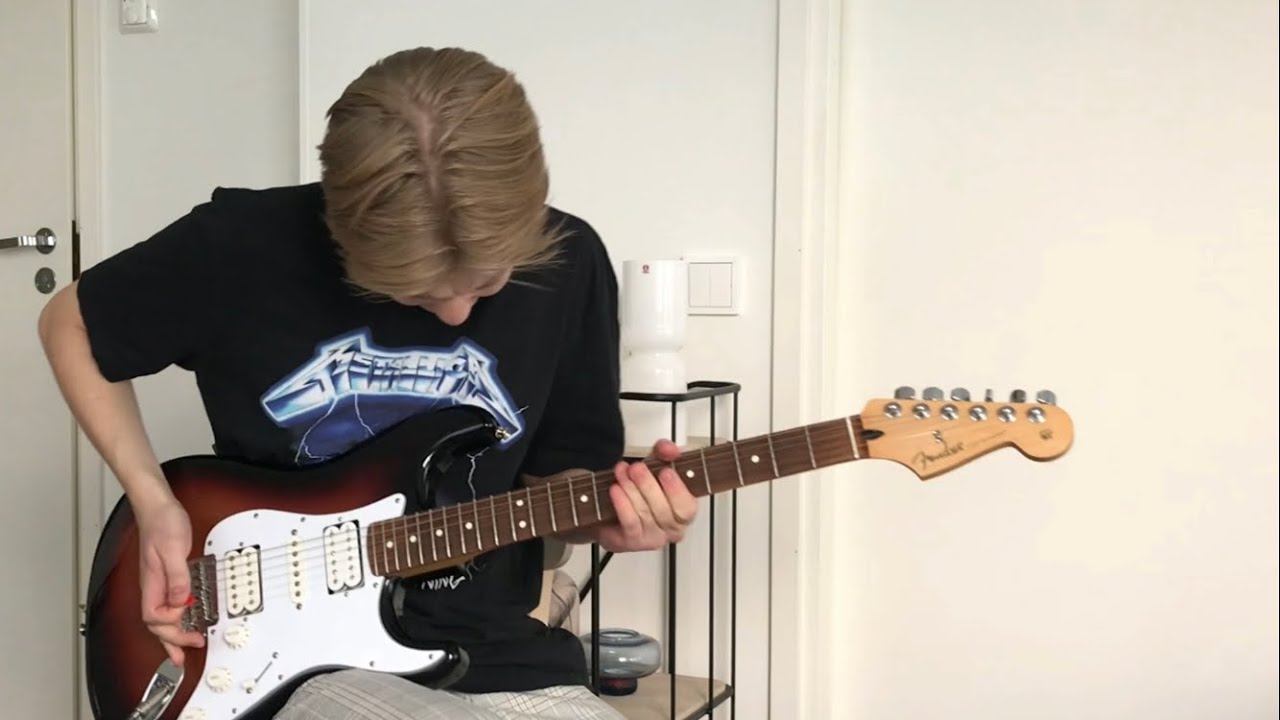 Iron Maiden - Caught Somewhere in Time (solo cover)