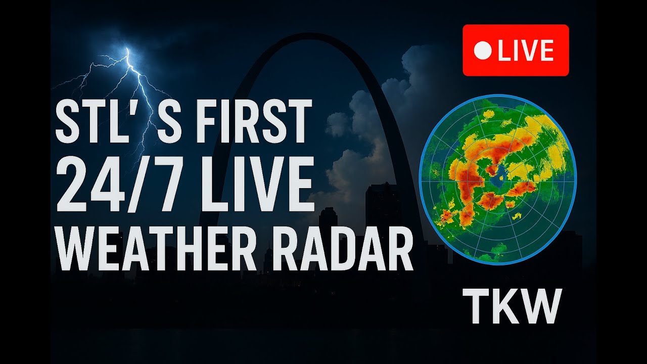 🔴 LIVE NOW: 24/7 St. Louis Regional Weather Radar | Tracking Storms & Warnings