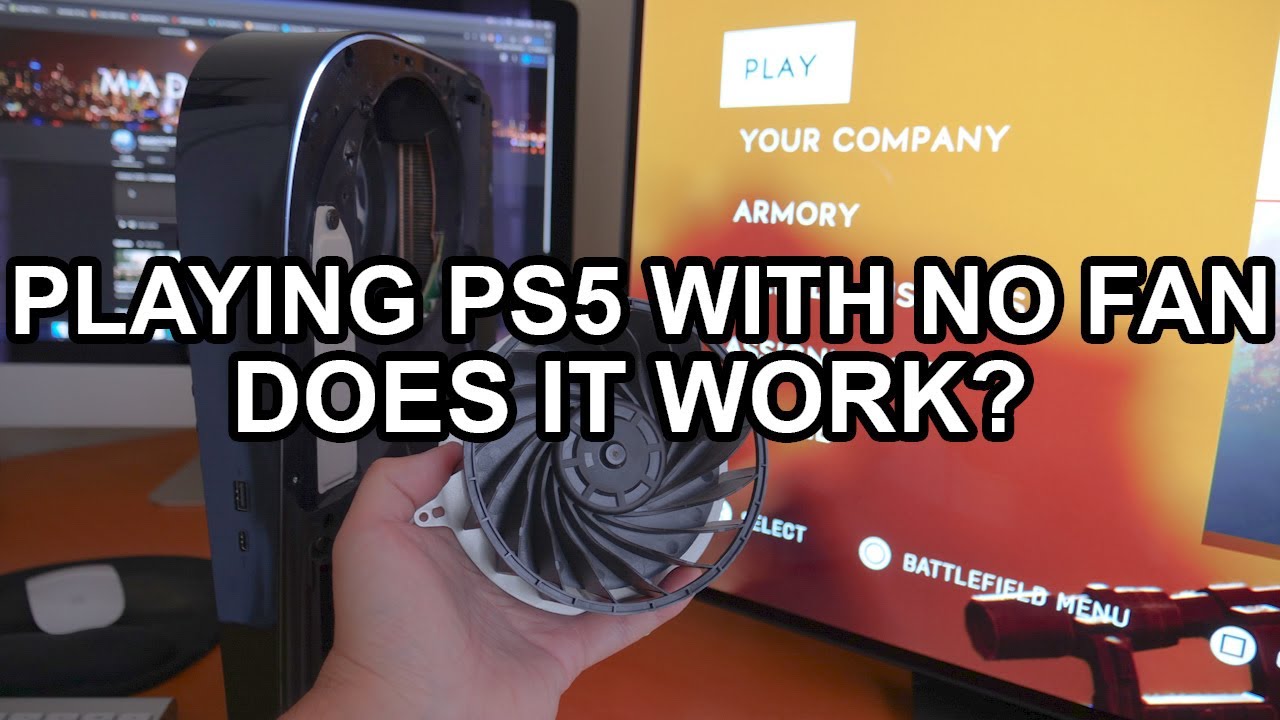 Играю на PS5 без вентилятора &mdash; работает ли это?