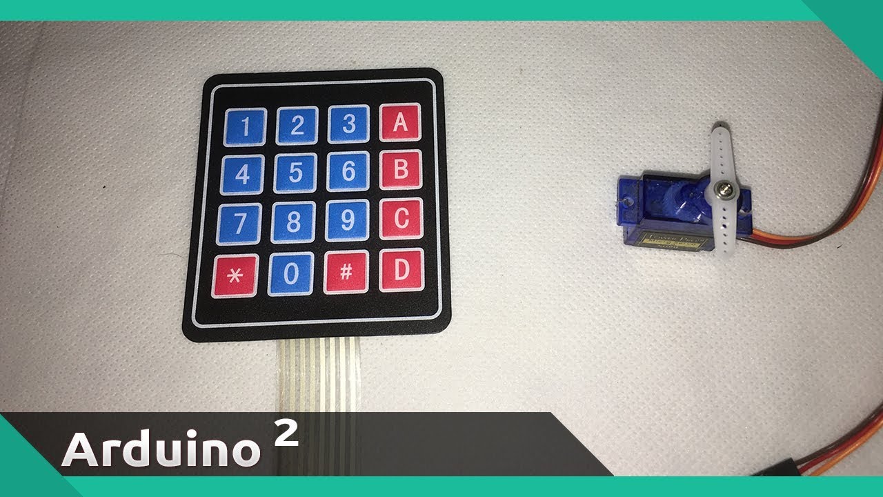 Sistema de senha com teclado matricial by PCBWay
