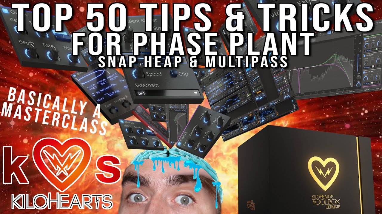 TOP 50 Tips & Tricks for Phase Plant / Snap Heap / Multipass - Noob to Pro [Basically A Masterclass]