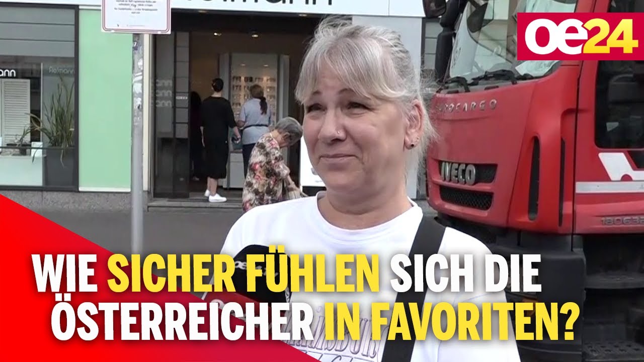 Wie sicher fühlen sich die Österreicher in Favoriten?
