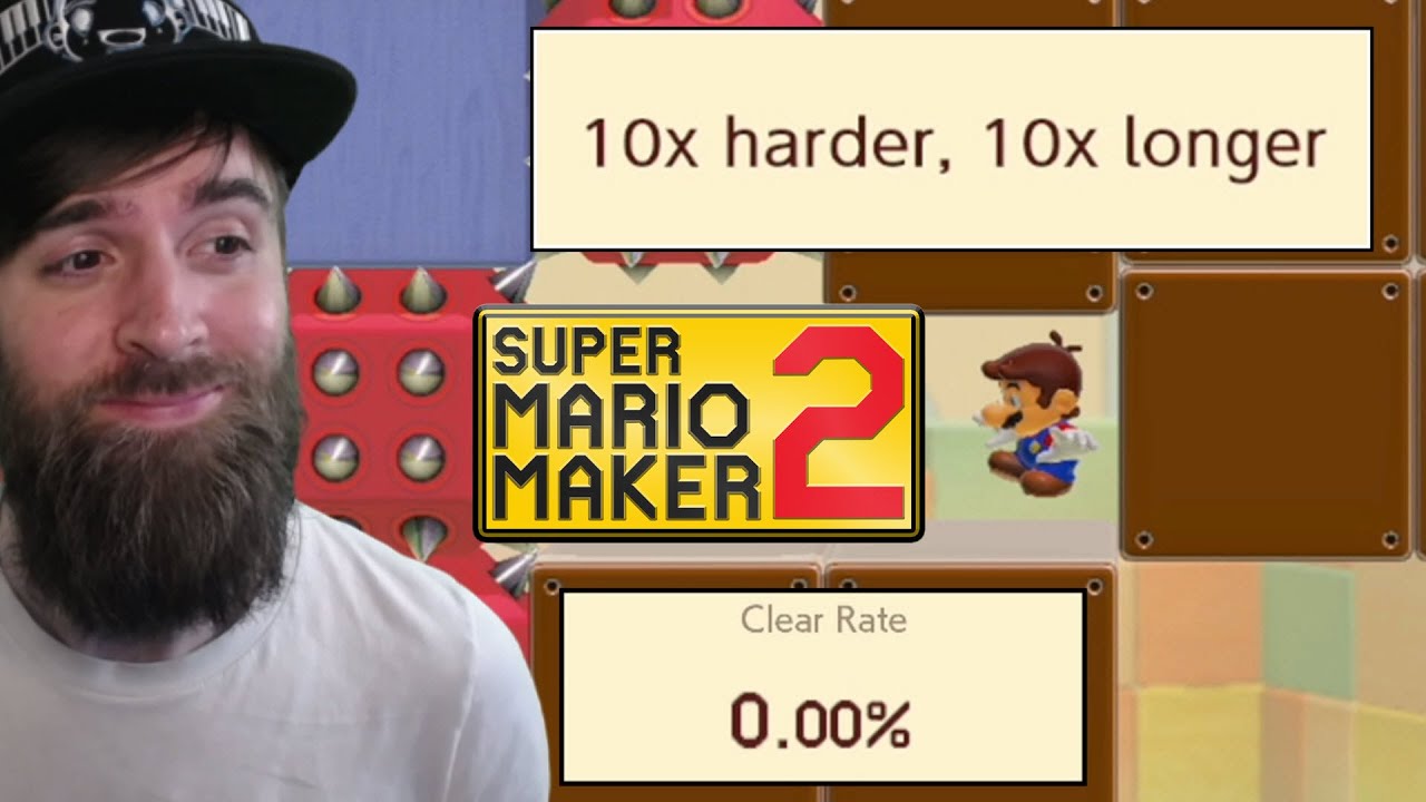 10x Harder, 10x Longer // ENDLESS SUPER EXPERT [#45] [SUPER MARIO MAKER 2]