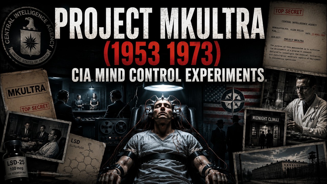 PROJECT MKULTRA (1953&ndash;1973): THE CIA&rsquo;S SECRET MIND CONTROL EXPERIMENTS