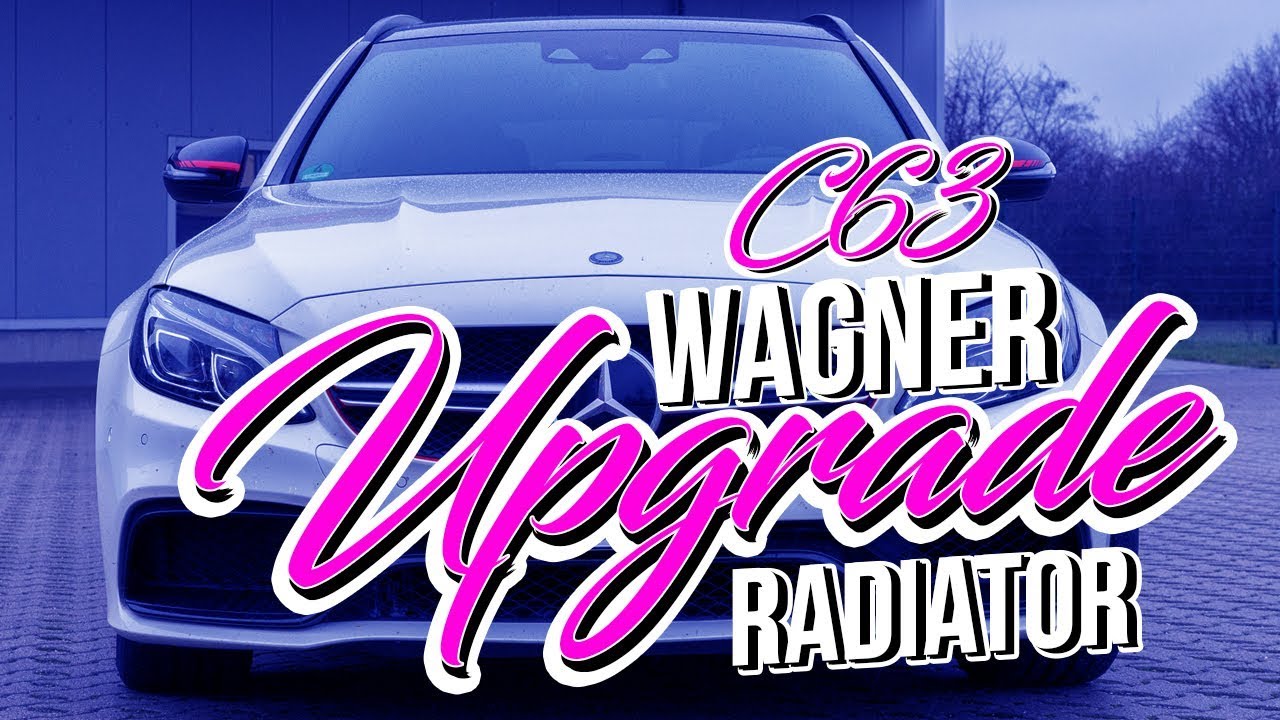 Wagner Tuning - Upgrade Ladeluft-Wasserk&uuml;hler vom Mercedes C63(S) AMG