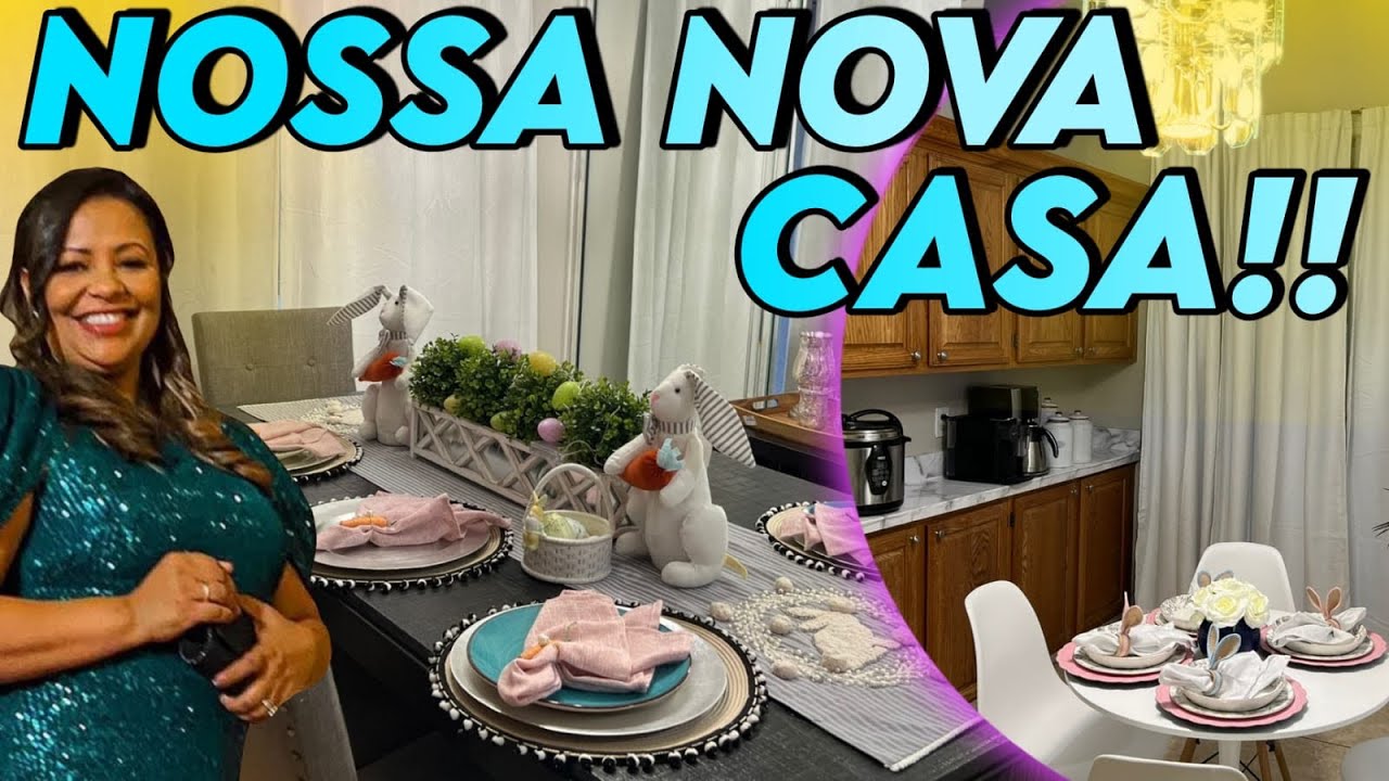 BEM VINDOS A NOSSA NOVA CASA ❤️/ Tour pela minha casa nova.