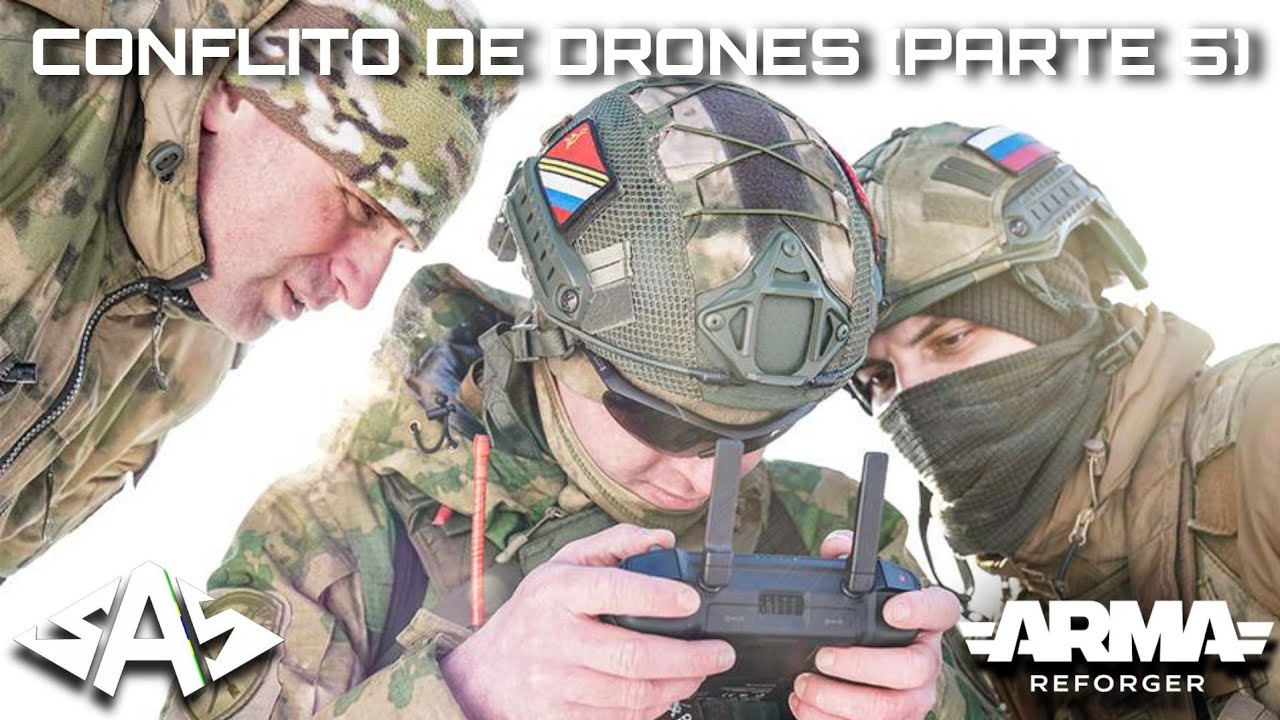 Conflito de DRONES [PARTE 5] Arma Reforger (SAS BR)