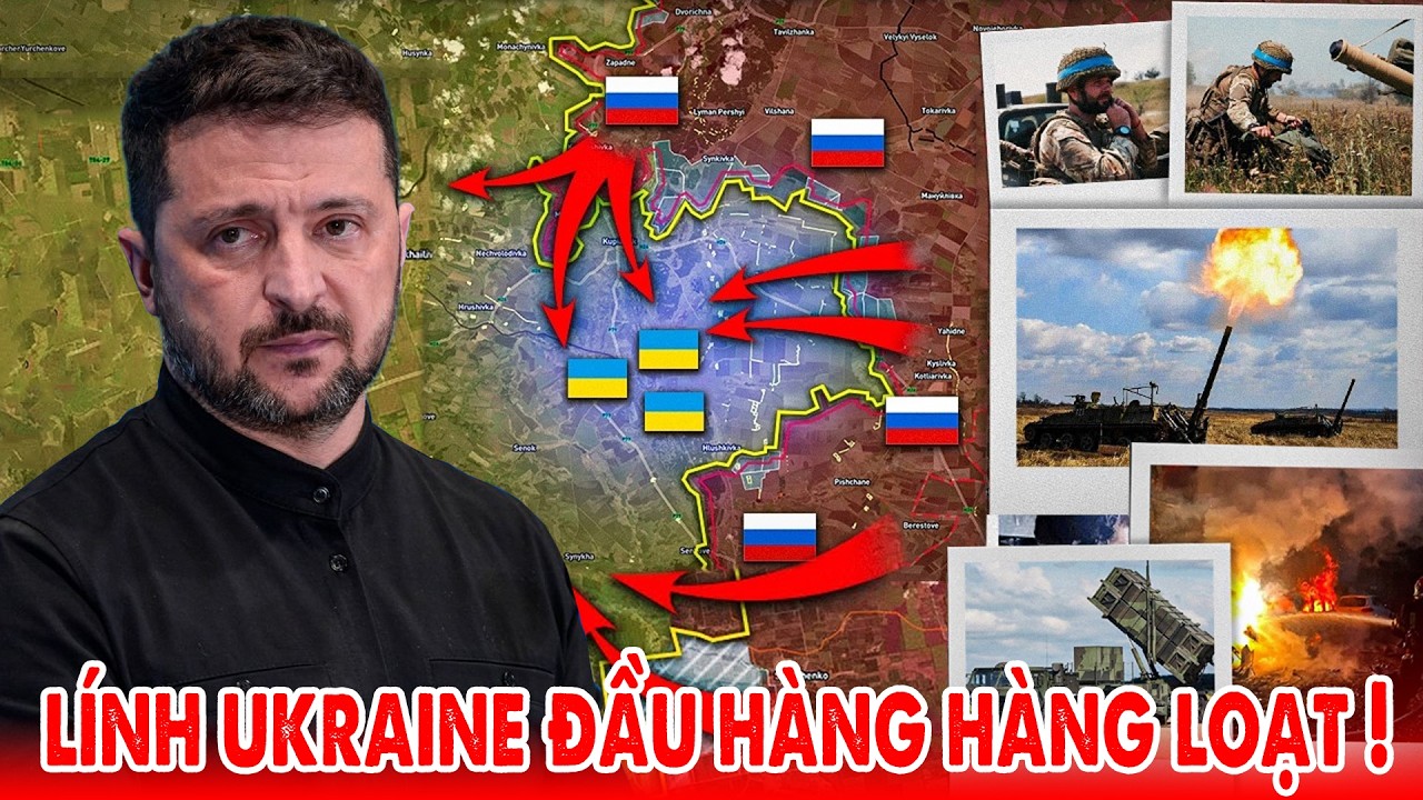 2 pháo đài then chốt Kupiansk và Kostiantynivka tan vỡ, Lính Ukraine đào ngũ hàng loạt !