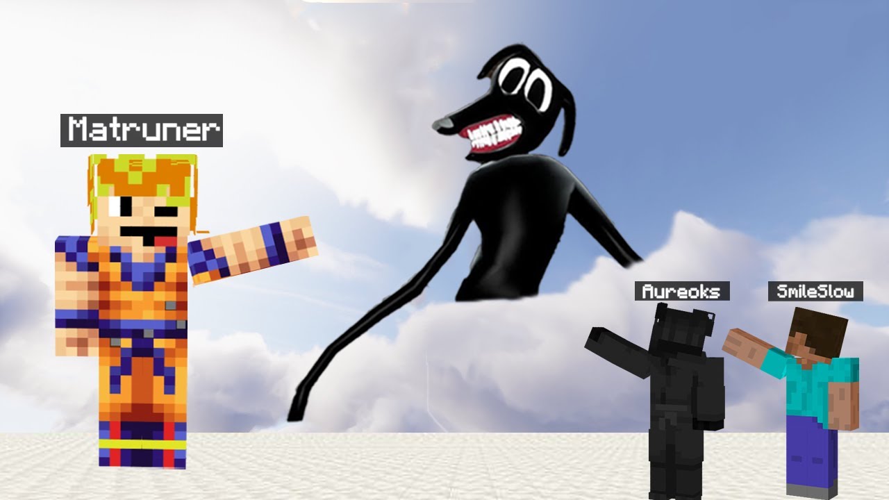 MATRUNER POKAZAŁ NAM CARTOON DOG w NIEBIE w Minecraft!
