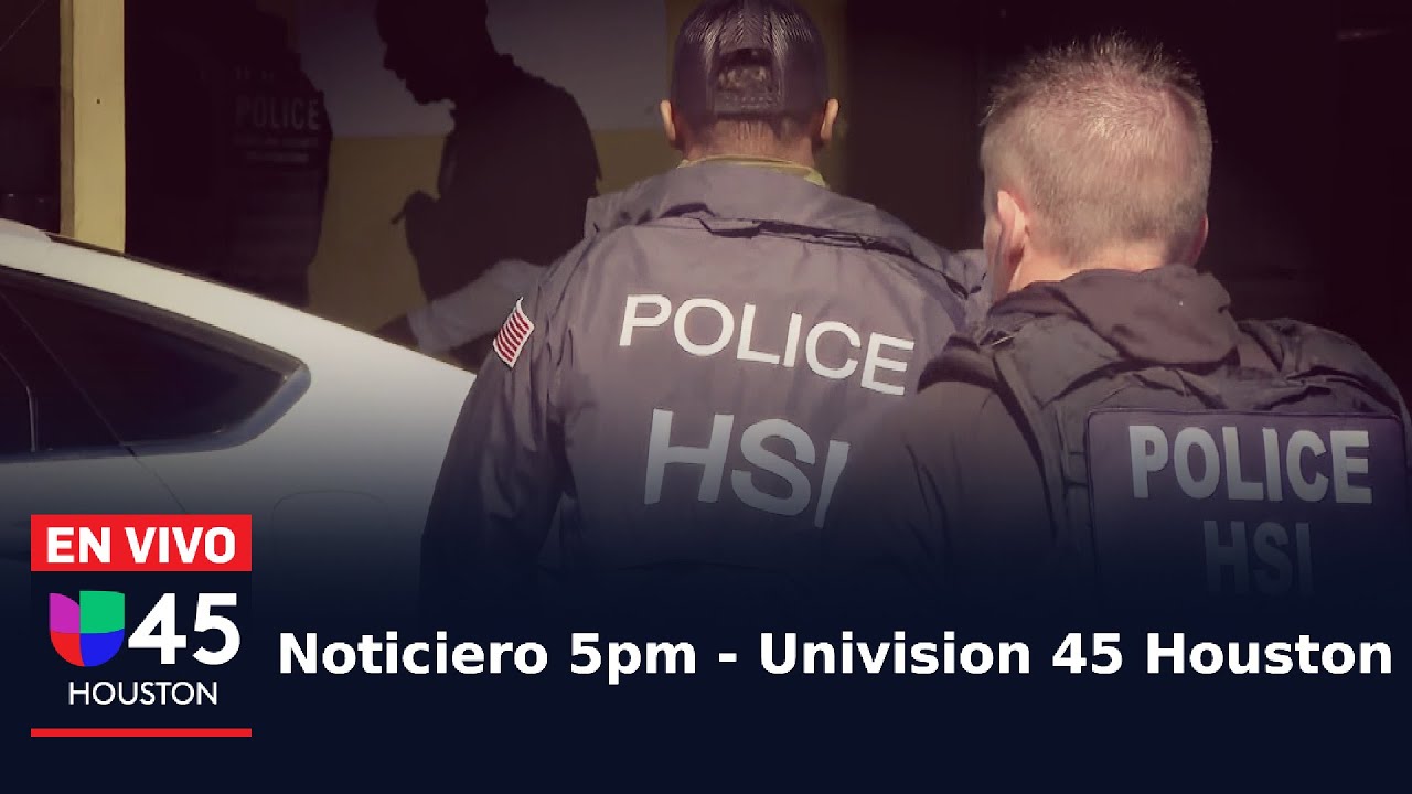Sí, a las afueras de Houston se registraron varios operativos y hubo inmigrantes detenidos