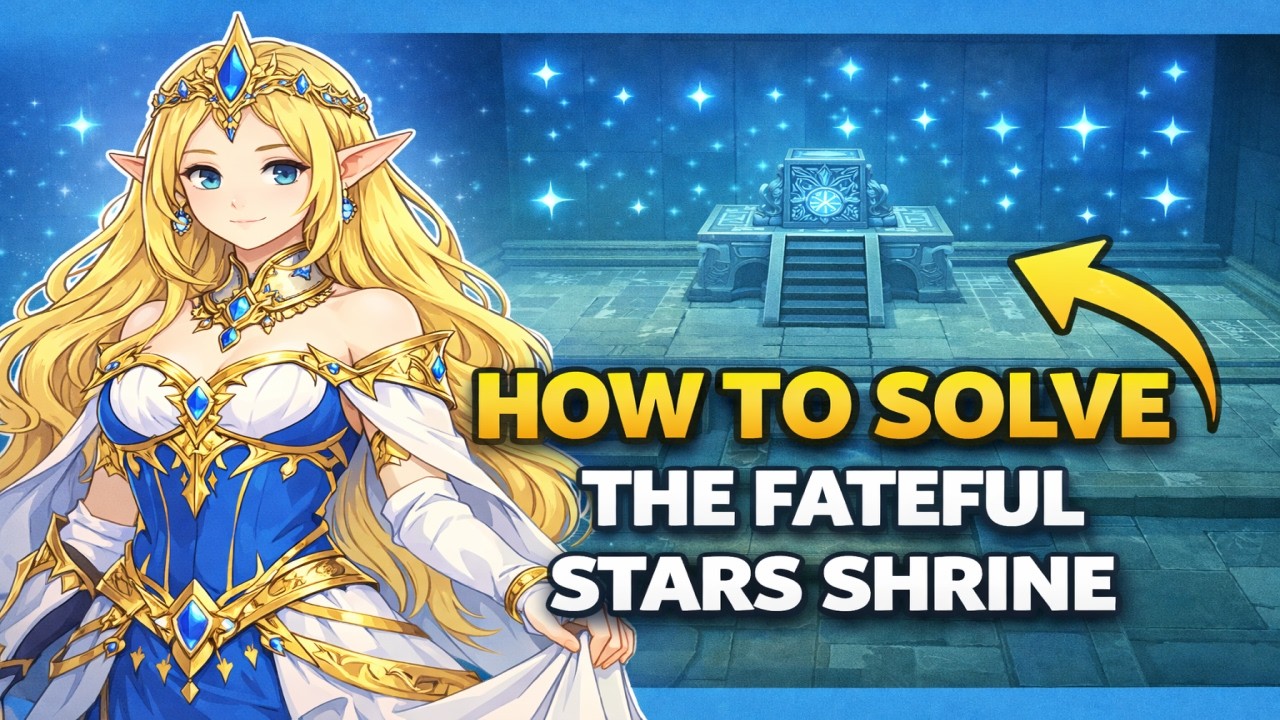 How to Solve Fateful Stars Shrine Zelda BOTW