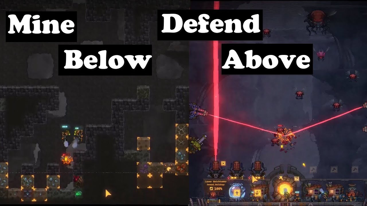 Drill Core - Protect the core, build a base, avoid the dangers from below