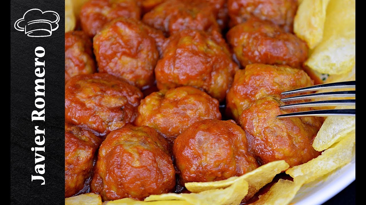Receta de albóndigas en salsa de tomate By #JavierRomero