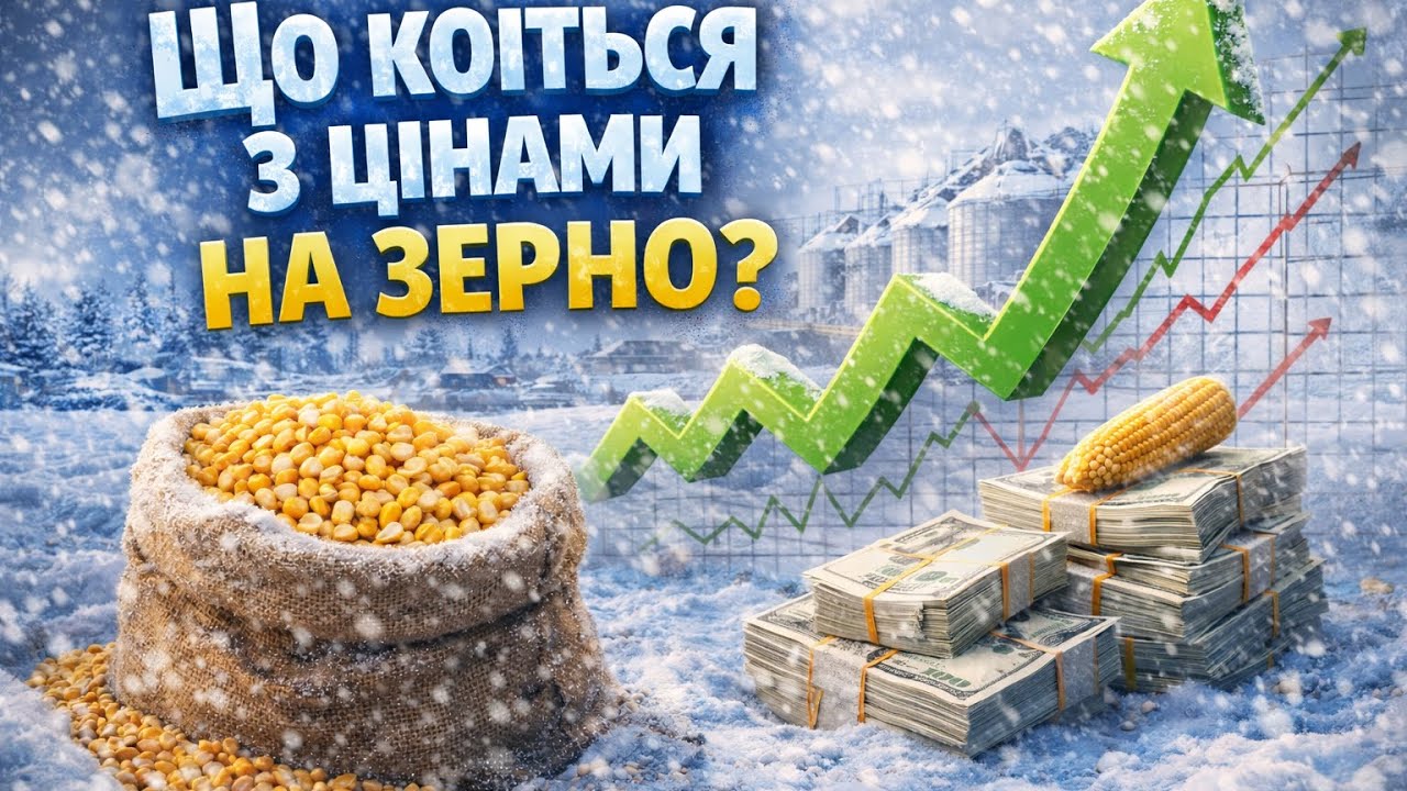 ЦІНИ на ЗЕРНО Сумська Обл  Січень 2026