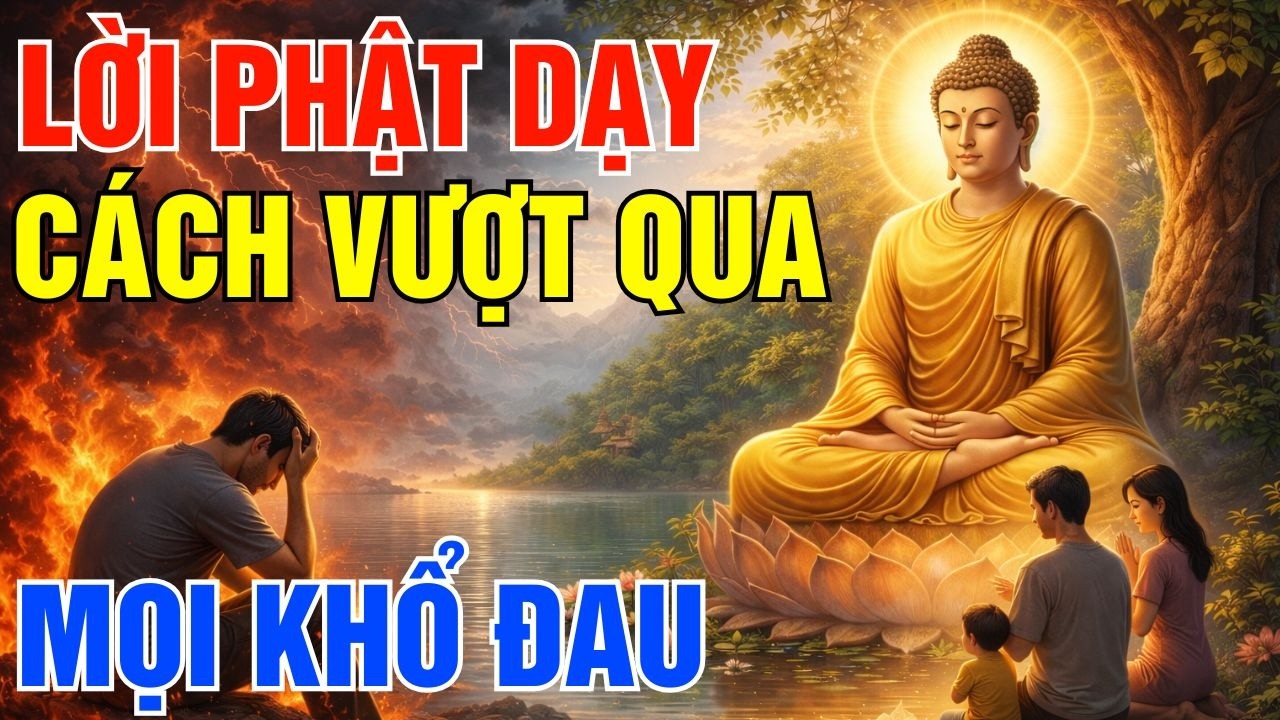 Lời Vàng Phật Dạy Giúp Bạn Vượt Qua Mọi Khổ Đau - Sống Trọn Vẹn Từng Phút Giây| Đạo Phật Đời Sống