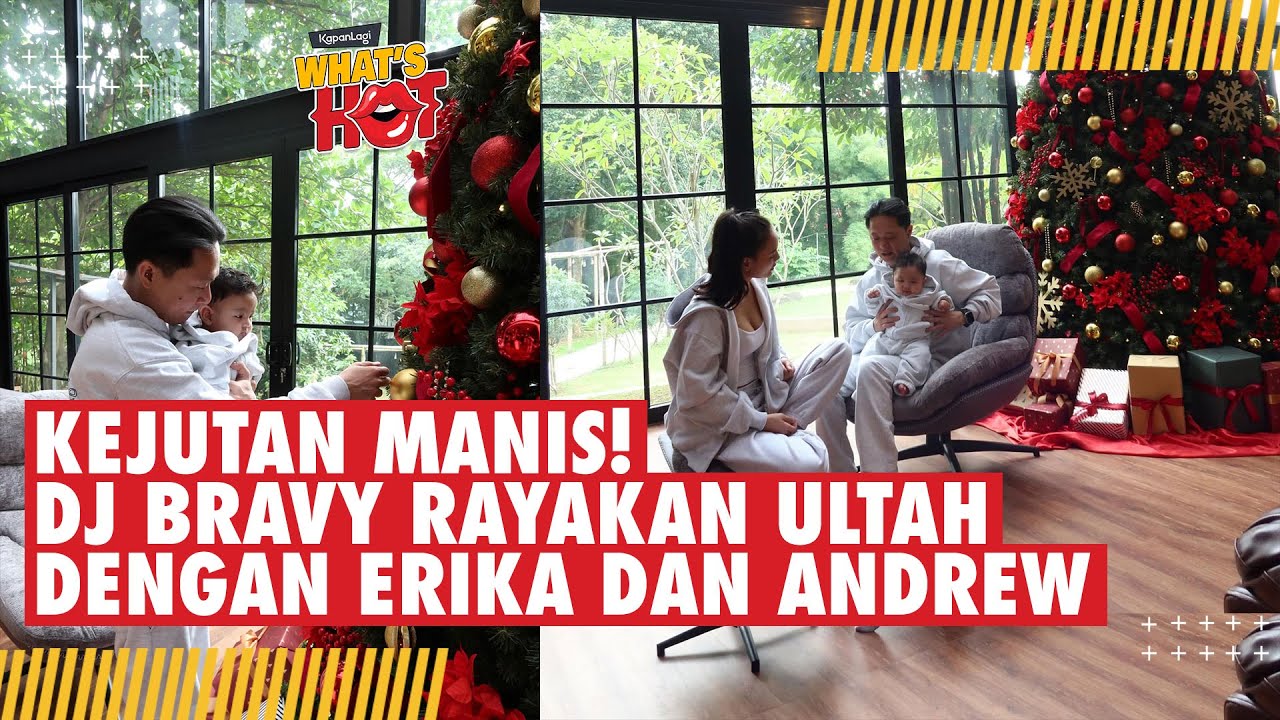 Meski Sudah Putus, Erika Carlina Rayakan Ultah DJ Bravy Bersama Buah Hati