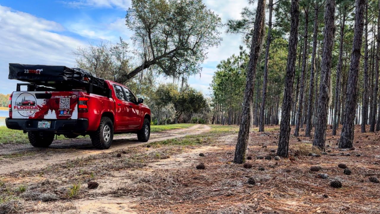 Escape the Cold: Camping by a WARM Florida Lake