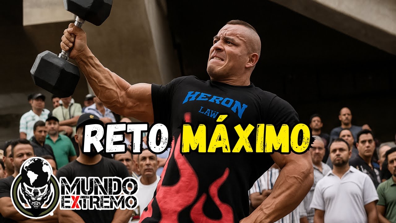 Reto extremo con la pesa m&aacute;s grande del gym 💪💥