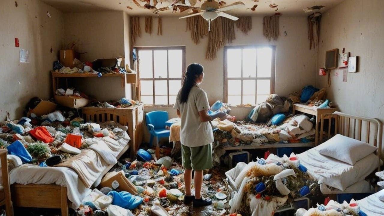 😭Can you believe this is a nurse's home?