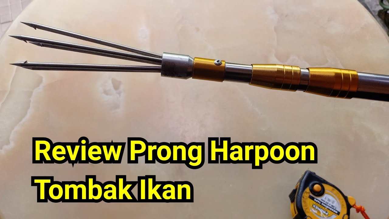 Review Tombak Ikan - Prong Harpoon Cocok buat nyari ikan saat air surut 😁💪👍👍