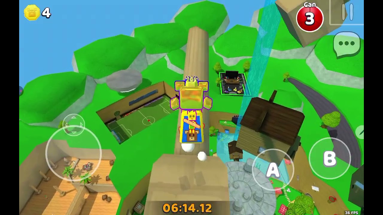 Super bear adventure dev parkuru geçip altın ayı heykelini aldım