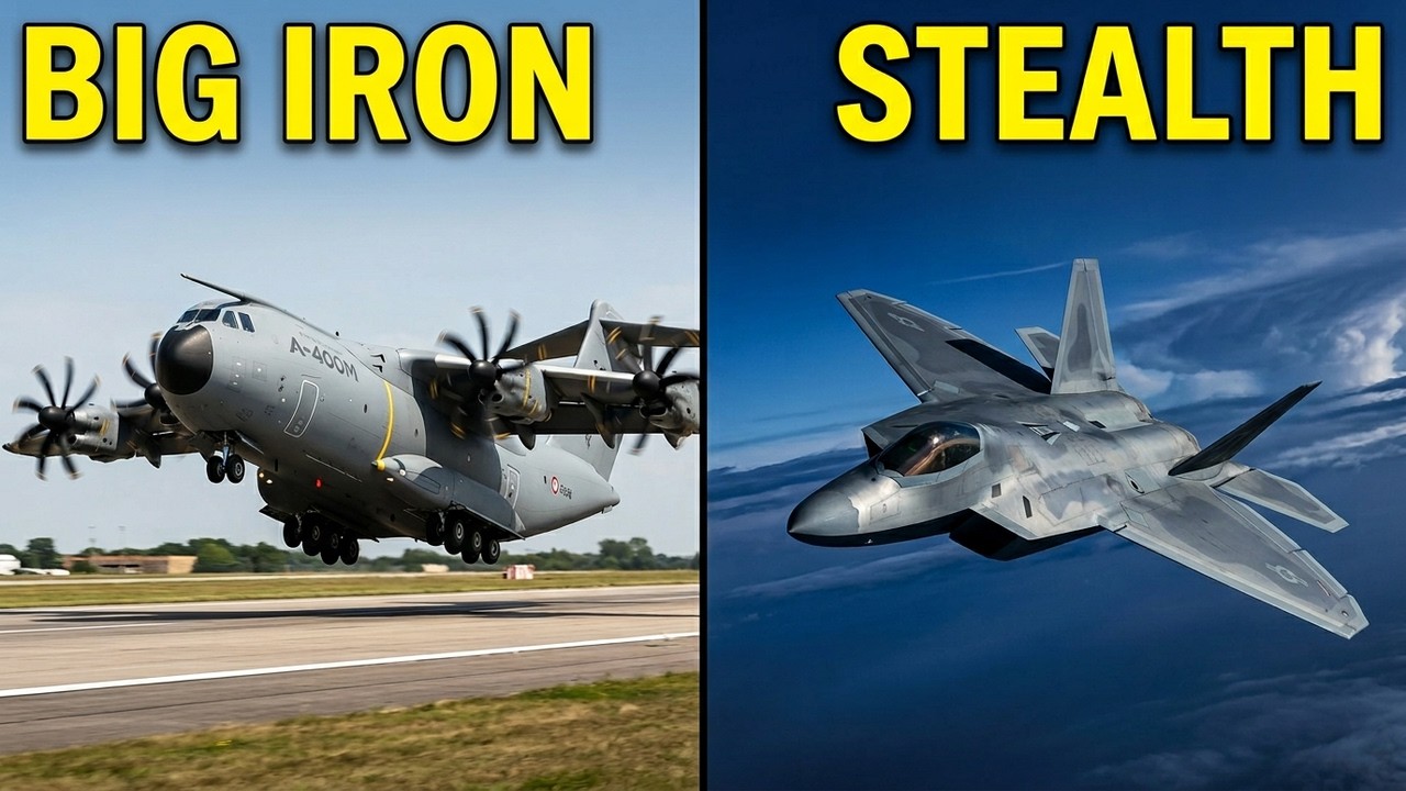 Big Iron meets Stealth ⚡ MSFS 2020 PC Marketplace Update &ndash; A‑400M Atlas & FB‑22