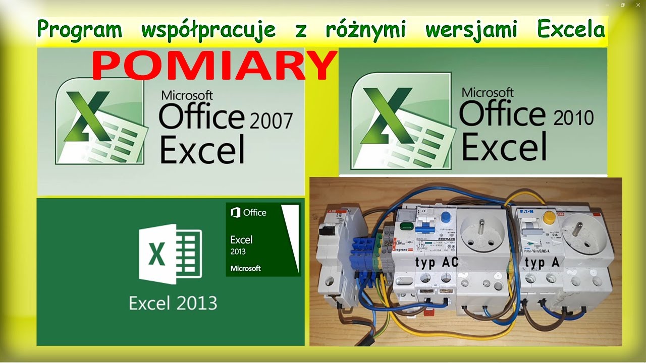 Pomiary elektryczne w oparciu o Excel