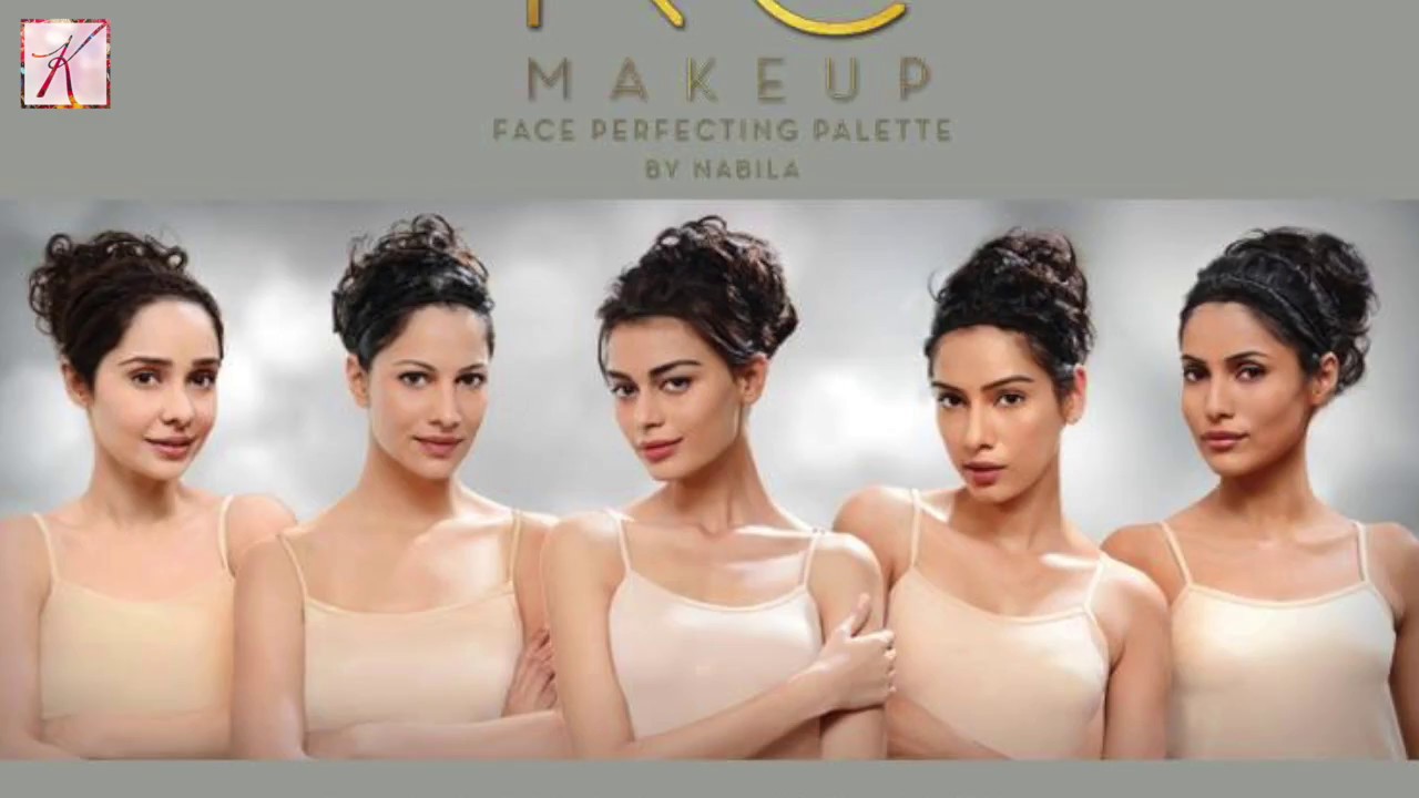 NABILA NO MAKEUP - face perfecting palette