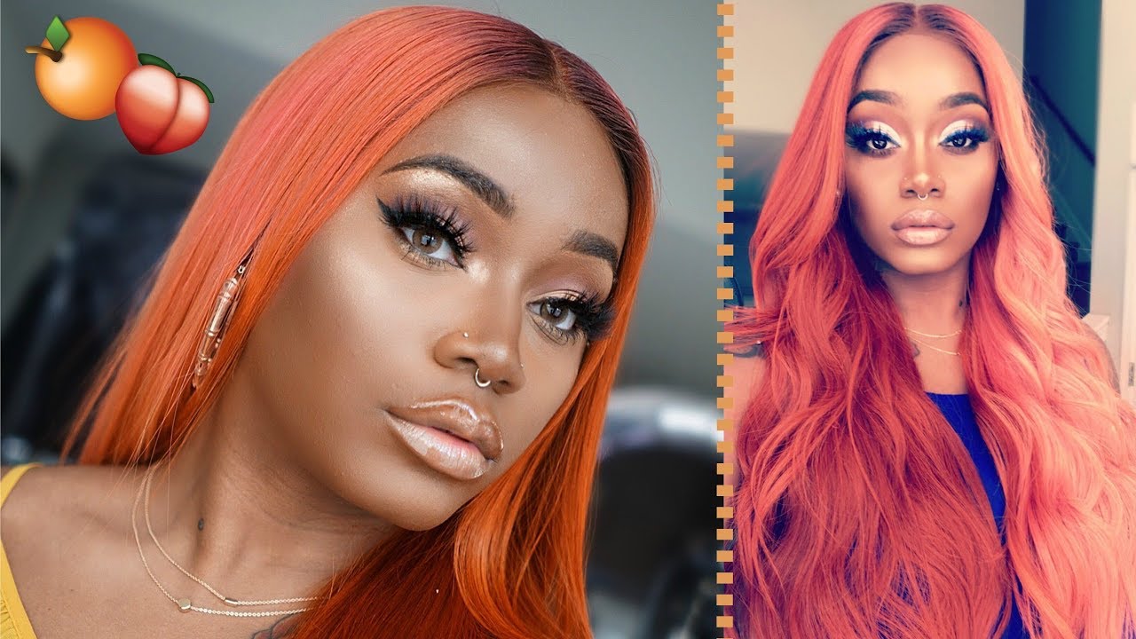 How to get WATERCOLOR Hair | Rosegold, Orange, Ginger Haircolor | Woc | SlayQueenHair