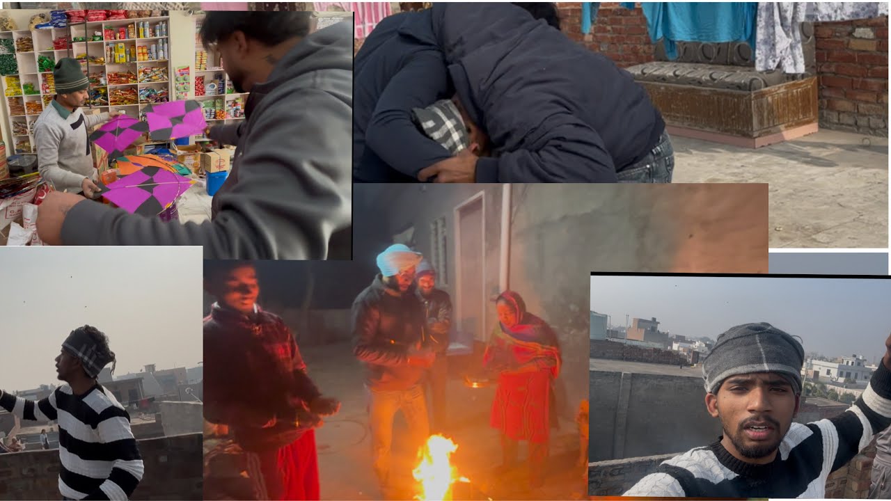 Lohri da din 🤯(part-1)#funny #comedy #colonelkkjϟ #vlog #the harry vlogs#fullpublic 