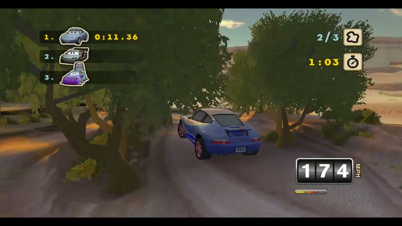 Cars: Hi-Octane Edition: Monika Themed Sally, but on her TVG Wii model