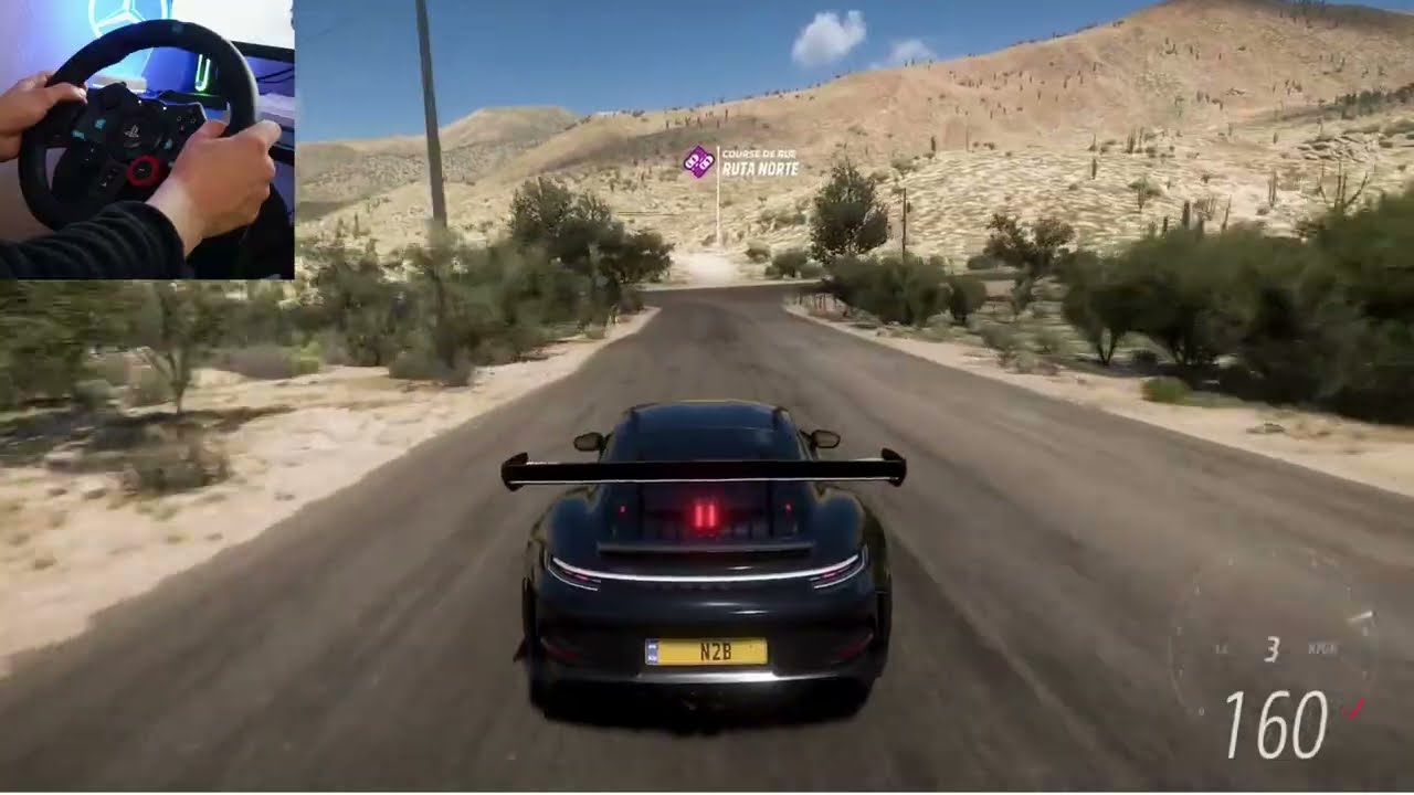Porsche 911 GT3 RS 2023 - Forza Horizon 5 | Logitech G29 Steering Wheel