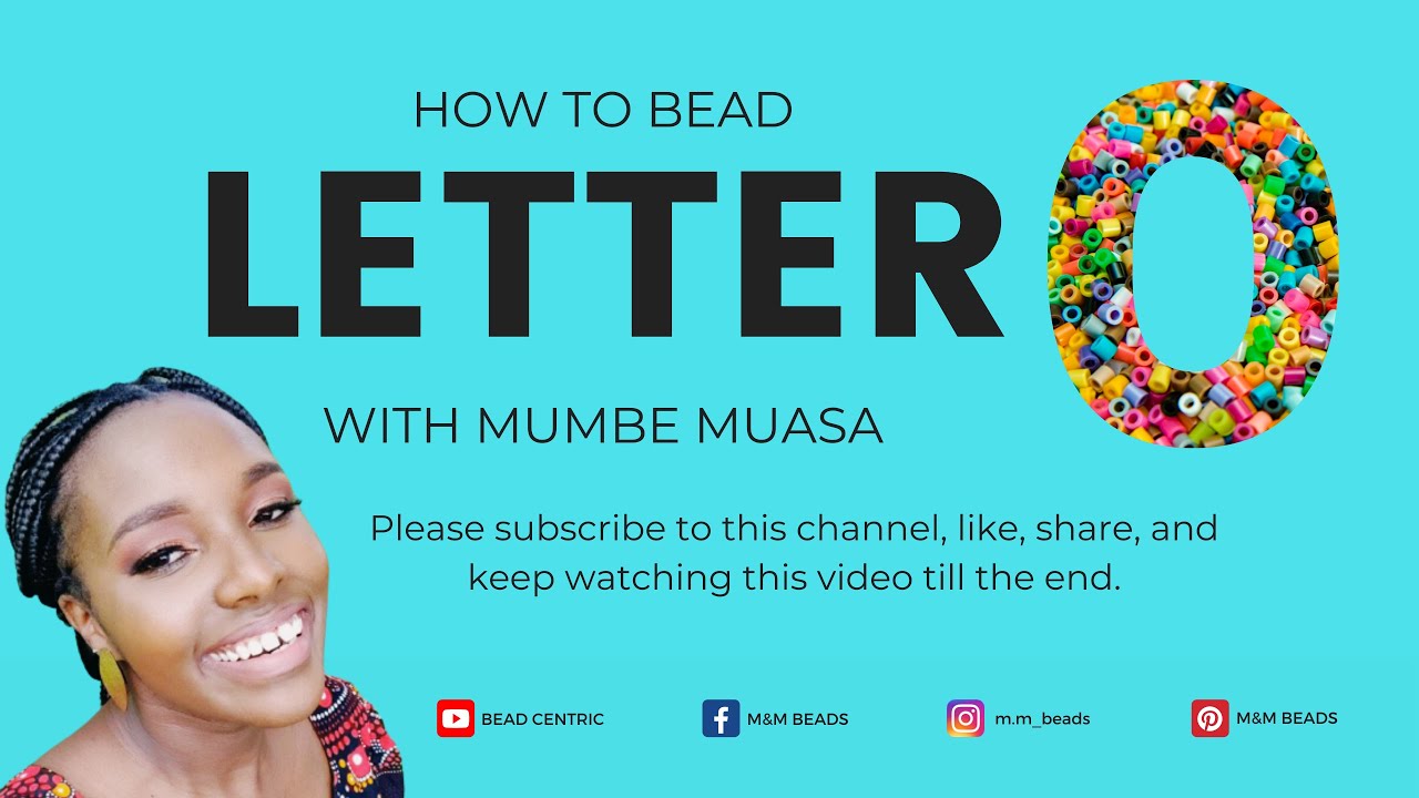 How to bead Letter O