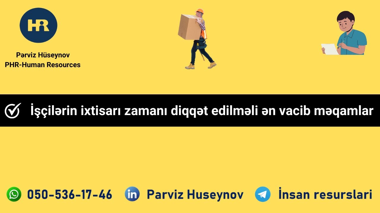 İşçilərin ixtisarı zamanı  ən vacib məqamlar (Maddə 70 , Maddə 77)