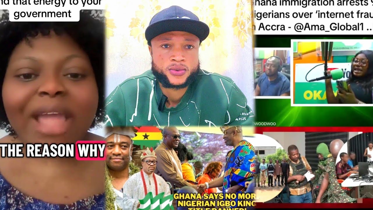 OVER ONE MILLION NIGERIANS ARE IN GHANA NOW😲PEACE FM EXPOSED HOW IGBO KING WILL TAKE OVER GHANA🙄💔🔥