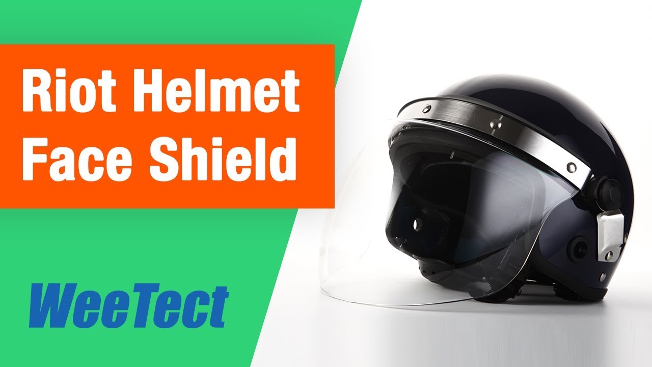 Riot Helmet Face Shield Manufacturer - WeeTect