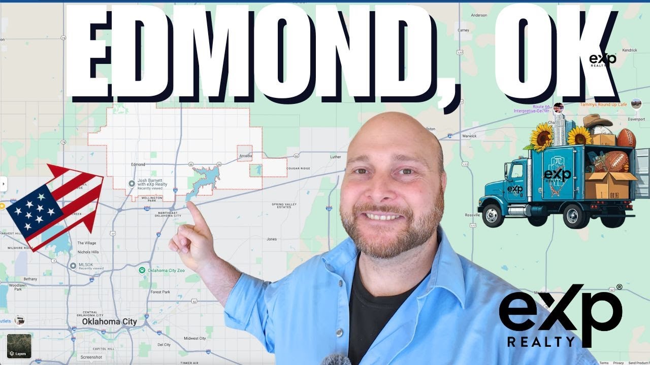 Where to Live in Oklahoma | Map Tour of Edmond, Oklahoma | Moving to Edmond