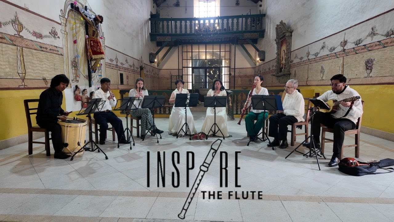Inspire the flute - Sed de amor M.A. VALDA.  Iglesia de Inmaculada Concepcion, Potosi