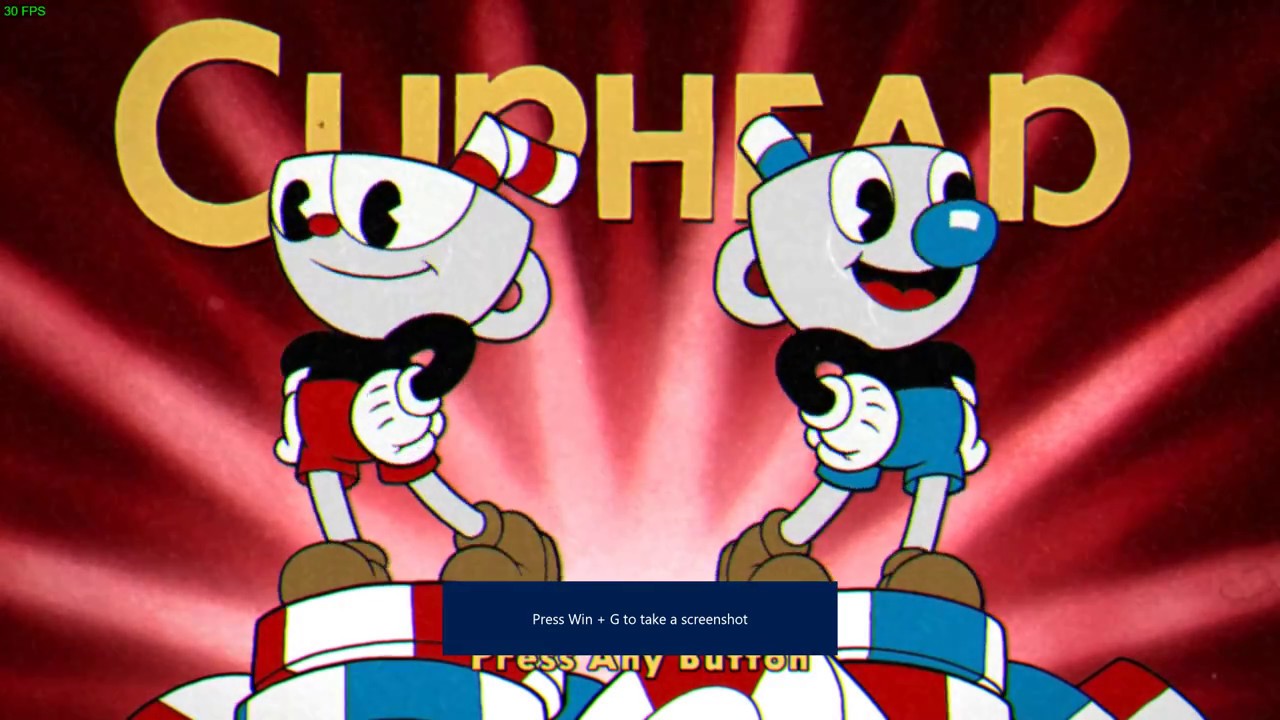 CupHead Opening Scene