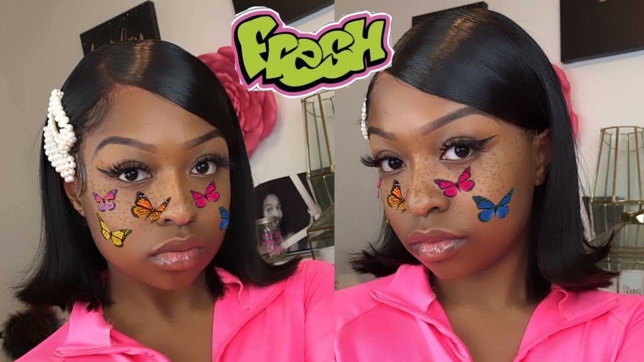 HOW TO: 90s Inspired Hair ft. Julia Hair| Flipped Hair Tutorial |Wigs for Beginners | Lovevinni_