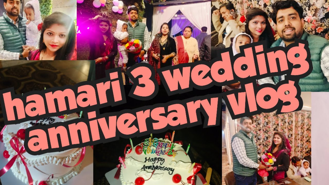 My 3 wedding anniversary vlog #video #viral #anniversary #explore 