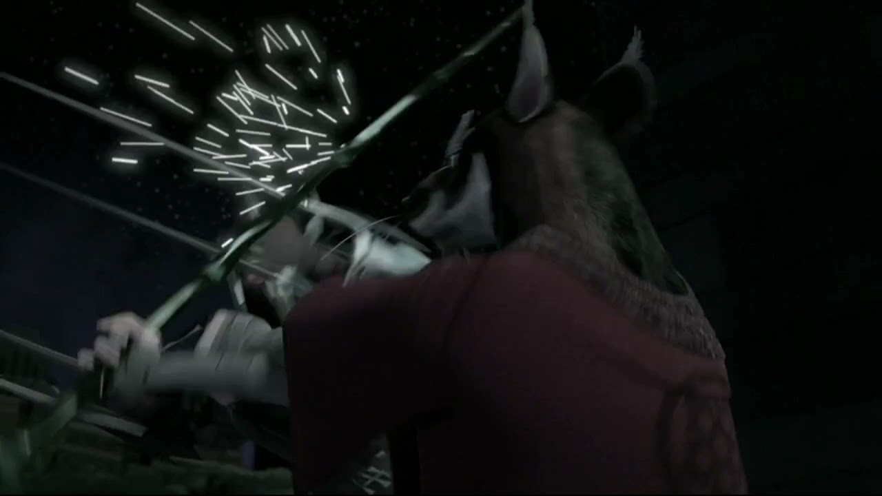 Splinter Beats Shredder