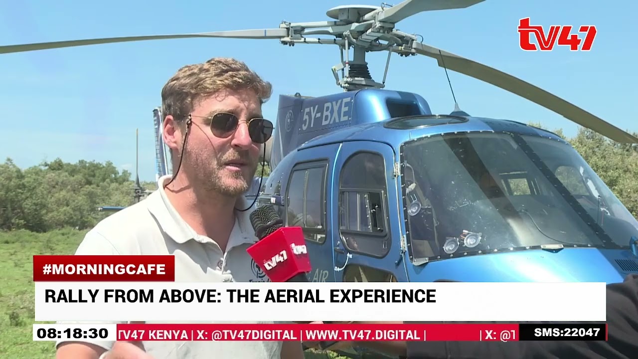 Aerial madness at #WRCSafariRally — engines, crowds, dusty action, and spectacular views