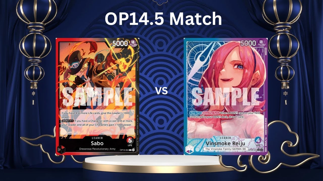 OP14.5 Match RB Sabo vs UP Reiju 